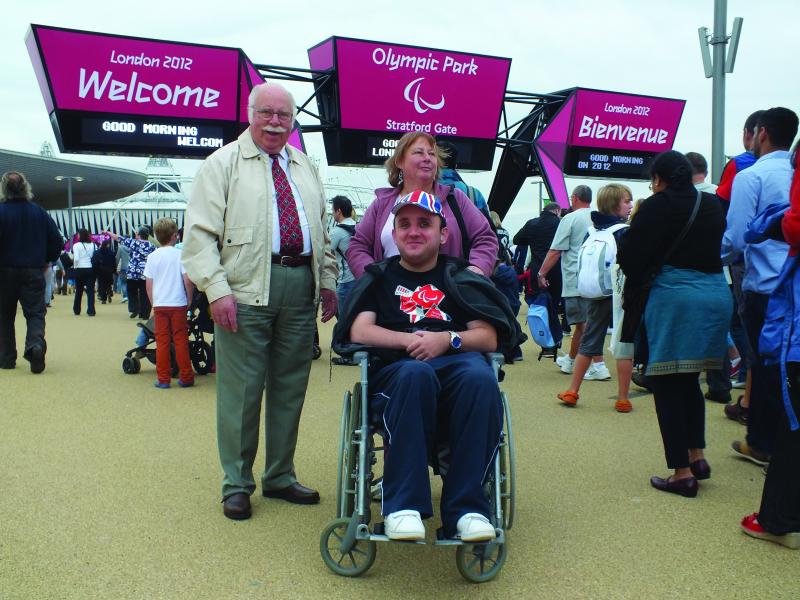 Kai at London 2012 Paralympics