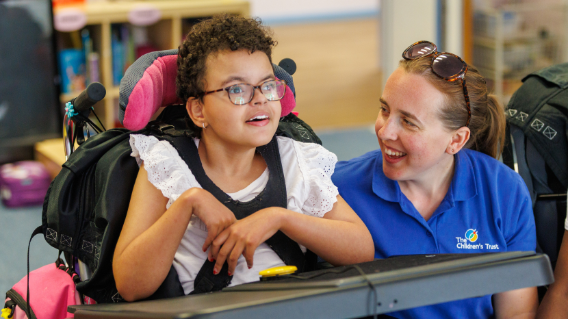 Keira using a switch device